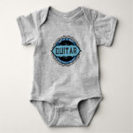 Guitar Music Note Circle Baby Bodysuit