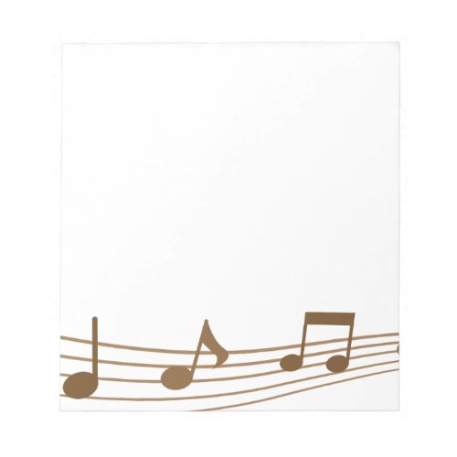 Guitar Music Notepad