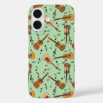 Guitar Music Notes Pattern Phone Case