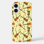 Guitar Music Notes Pattern Phone Case