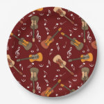 Guitar Music Notes Pattern