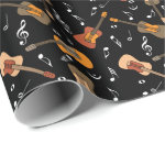 Guitar Music Notes Pattern