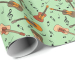 Guitar Music Notes Pattern