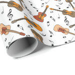 Guitar Music Notes Pattern