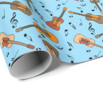 Guitar Music Notes Pattern