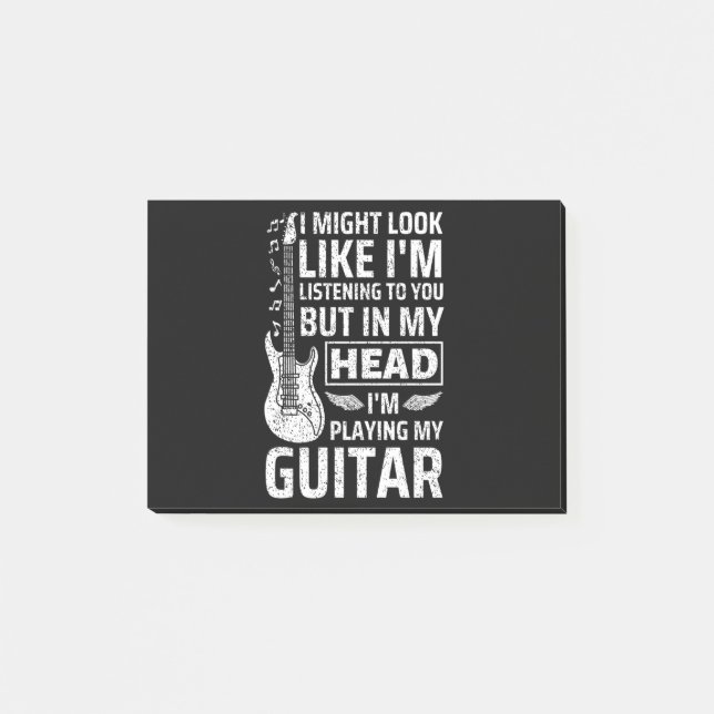 Guitar Music Post-it Notes (Front)