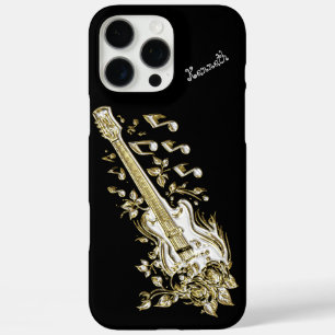 Guitar Music Radiates Pure Brilliance iPhone 16 Pro Max Case