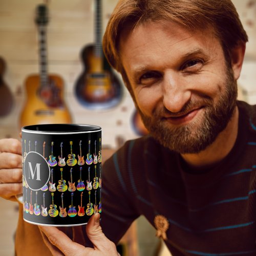 guitar music teacher or student personalized mug