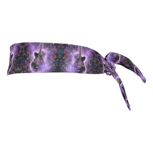 Guitar Music Tie Headband