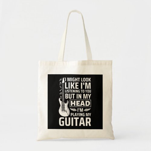 Guitar Music Tote Bag