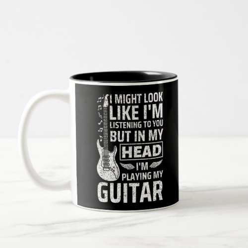 Guitar Music Two_Tone Coffee Mug