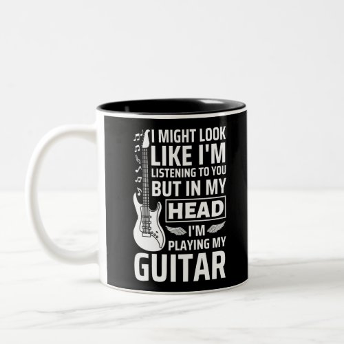 Guitar Music Two_Tone Coffee Mug