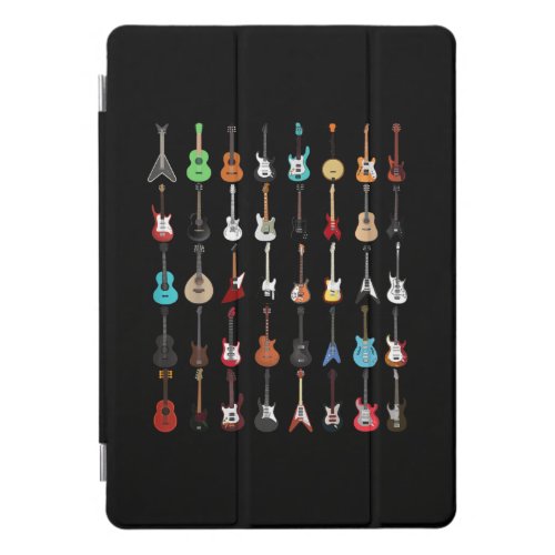 Guitar Musical Instrument Rock and Roll iPad Pro Cover