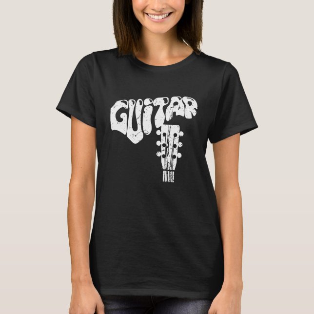 Guitar Musical Instruments Guitarist Guitars T-Shirt (Front)