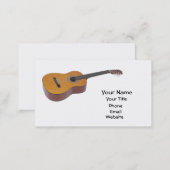 Guitar Musician Business Card (Front/Back)