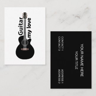 Guitar My Love Guitar