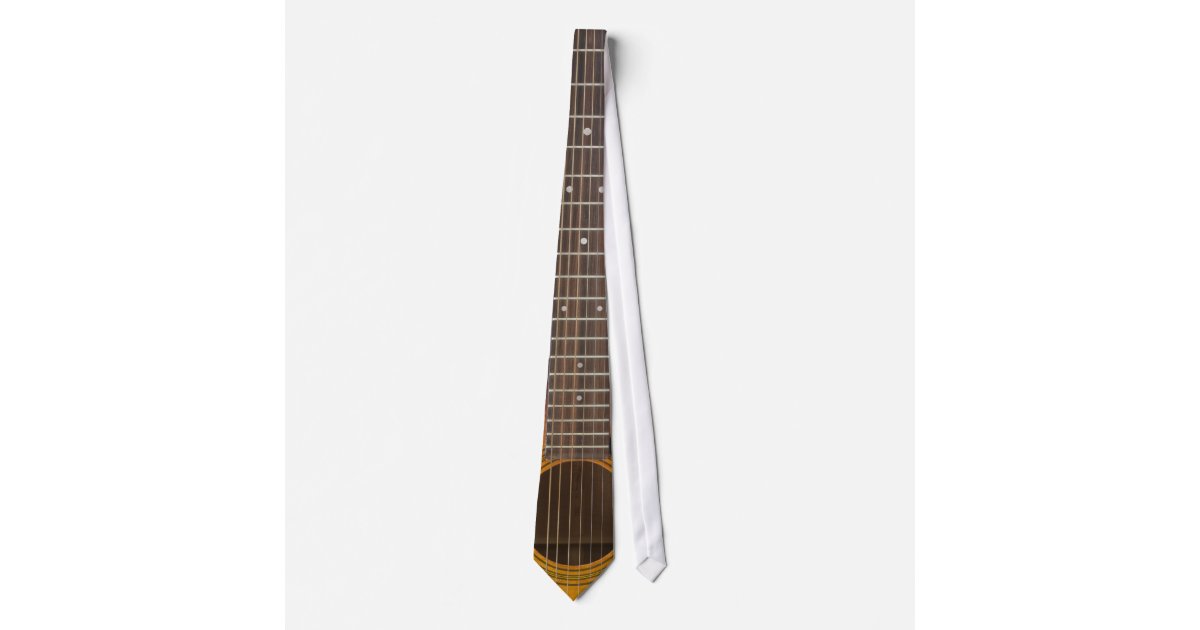 Guitar neck tie | Zazzle