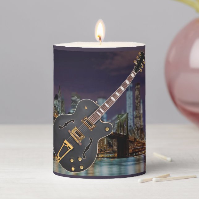Guitar on Skyline Candle (In Situ)