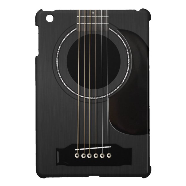 Guitar Pad Black Case For The iPad Mini (Back)