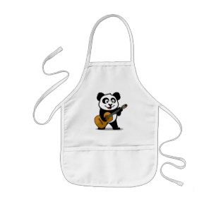 Guitar Panda Kids' Apron