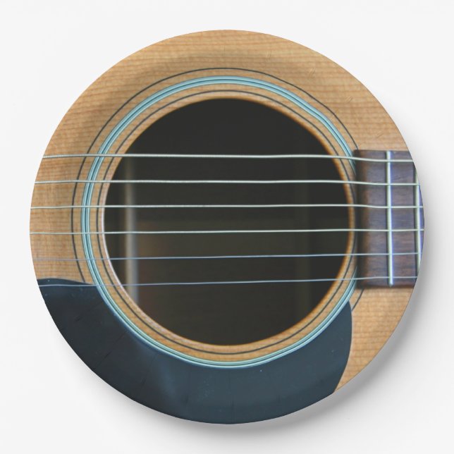 GUITAR PAPER PLATES (Front)