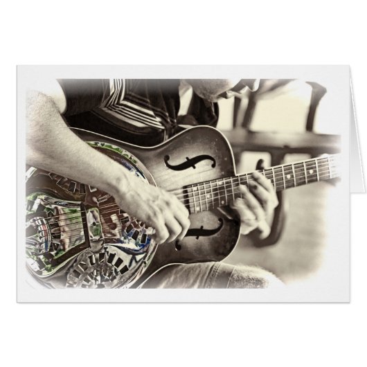 Guitar Payer Cards (Front Horizontal)
