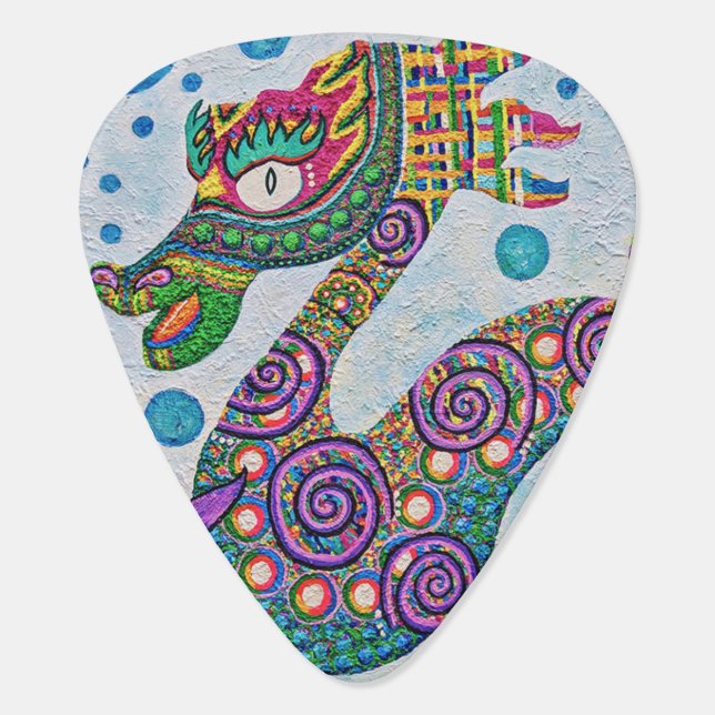 Guitar Pick (Back)