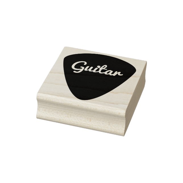 guitar pick art stamp (Stamp)