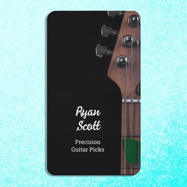Guitar Pick Business Card (Guitar Pick Business Cards)