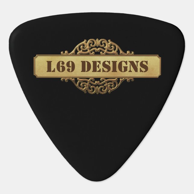 guitar pick "L69 logo" (Front)