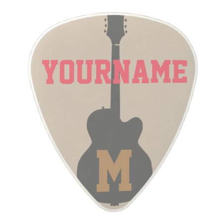 Guitar Pick Personalized With Name