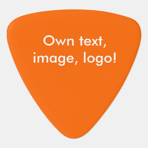 Guitar Pick uni Orange