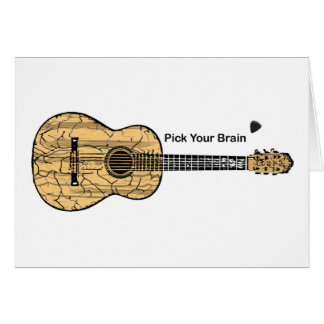 Guitar: Pick Your Brain Cards