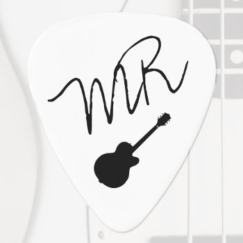 Guitar Picks Personalised For The Guitarman by mixedworld at Zazzle