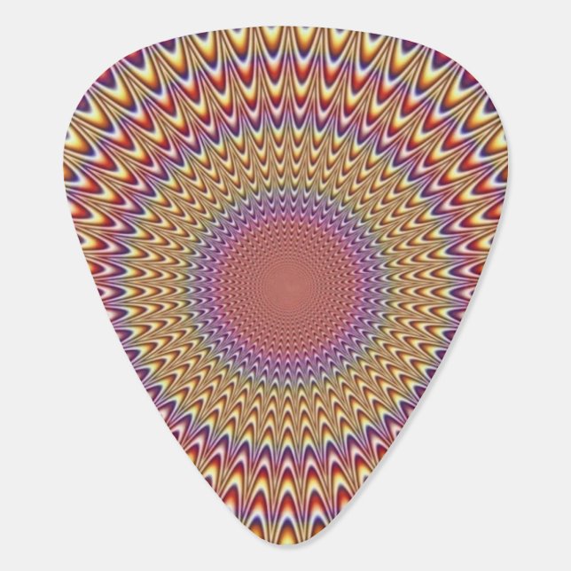 Guitar Picks - Psychedelic (Back)