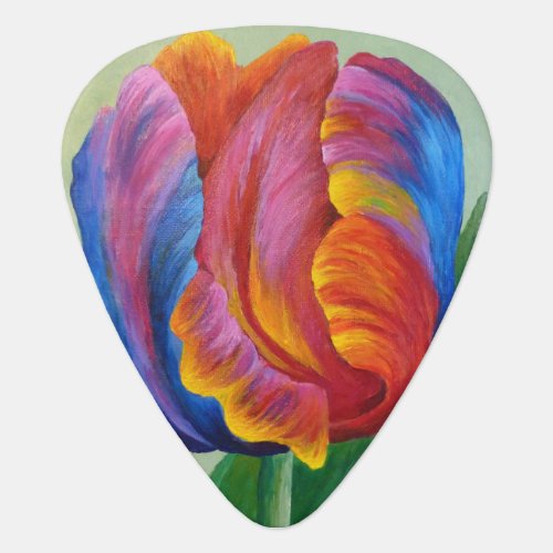 Guitar Picks _ Rainbow Tulip