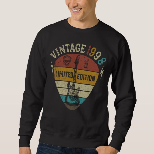 Guitar Player 25th Birthday Best of 1998 Sweatshirt (Front)