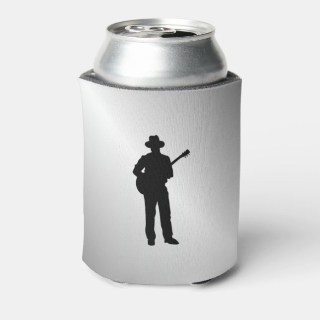 Guitar Player Can Cooler (Can Back)