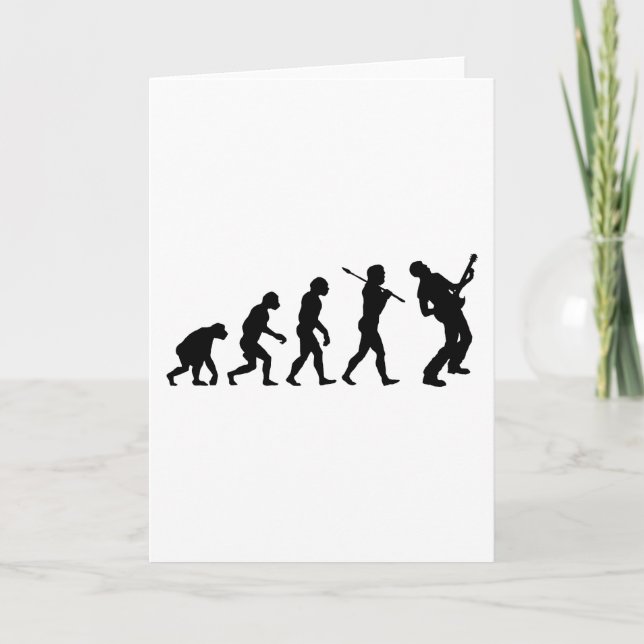 Guitar Player Card (Front)