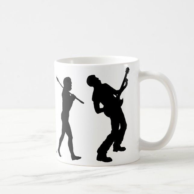 Guitar Player Coffee Mug (Right)