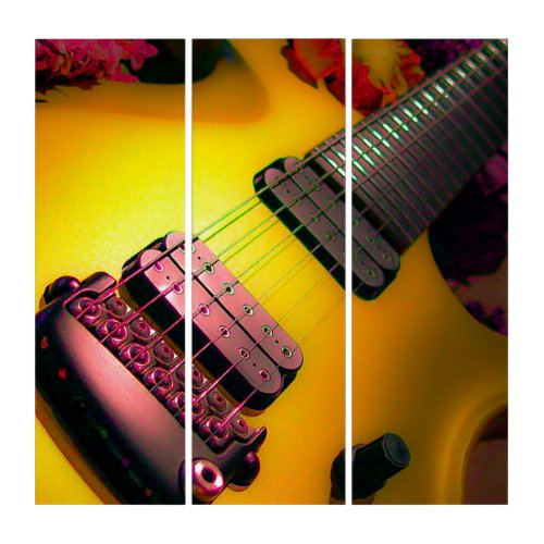 Guitar Player Guitarist Music Wall Art