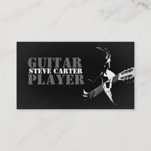 Guitar Player Guitarist Musician Business Card
