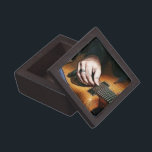 Guitar player keepsake box<br><div class="desc">Guitar players hand with a fractalius filter digitally applied gift box</div>