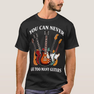 Guitar Player Lover Bass Acoustic Electric T-Shirt