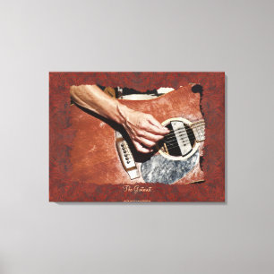 Guitar-Player Music-lover Wall Art