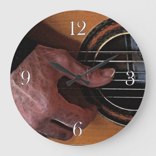 Guitar Player Music_lovers Wall Clock