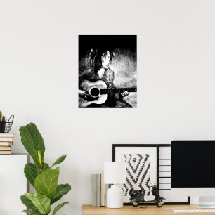 Guitar Player Poster