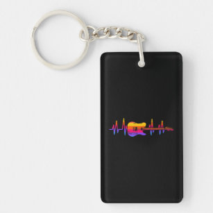 Louisiana Keychain PVC Festive