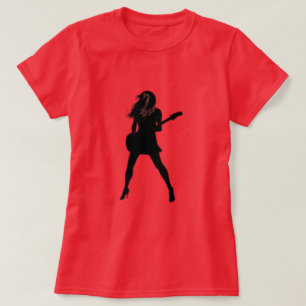 Guitar Player Woman T-Shirt