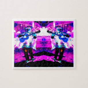 Guitar players art jigsaw puzzle